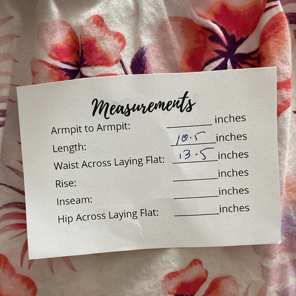 George Organic Cotton Floral Flower Pajama Booty Shorts - Picture 3 of 10